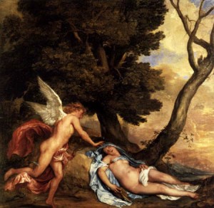 Van Dyck, "Amor y Psique", 1639-1640.